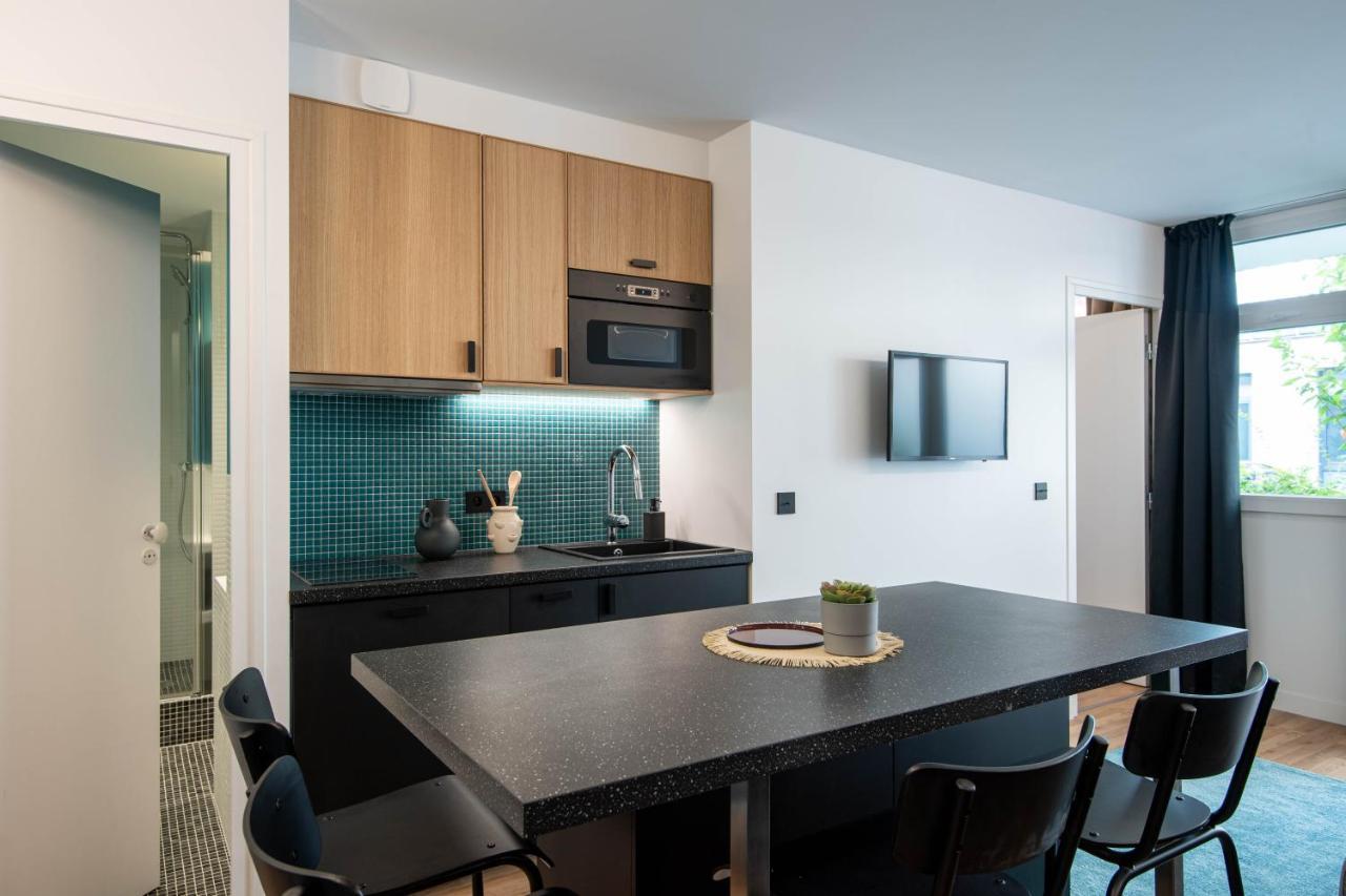 New - Superbe 1 Bdr Appt - Design 60'S - Paris 15E Apartment Екстериор снимка